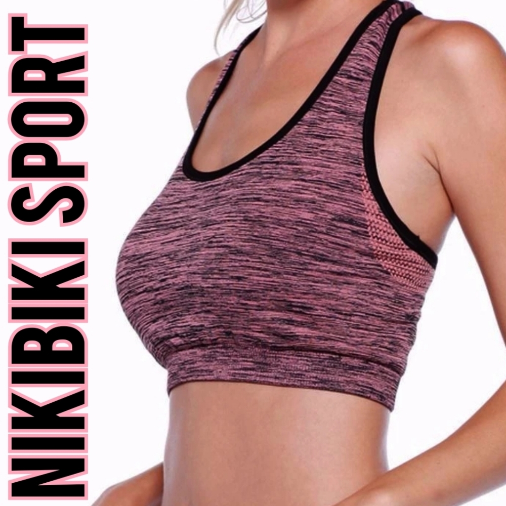 Nikibiki Activewear Seamless Sports Bra Gym Top